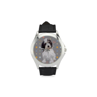 Petit Basset Griffon Vendéen Women's Classic Leather Strap Watch - TeeAmazing