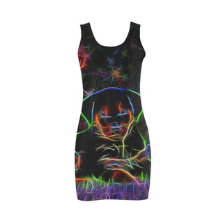 Rottweiler Glow Design 3 Medea Vest Dress - TeeAmazing
