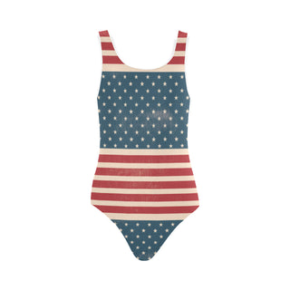 4th July V2 Vest One Piece Swimsuit - TeeAmazing