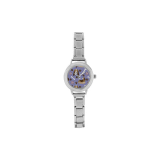 Basset Hound Pattern Women's Italian Charm Watch - TeeAmazing