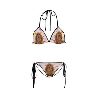 English Cocker Spaniel Custom Bikini Swimsuit - TeeAmazing