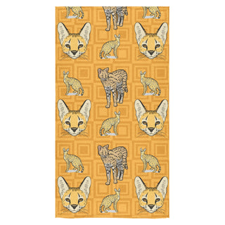 Savannah Cat Bath Towel 30"x56" - TeeAmazing