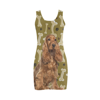 Cocker Spaniel Dog Medea Vest Dress - TeeAmazing