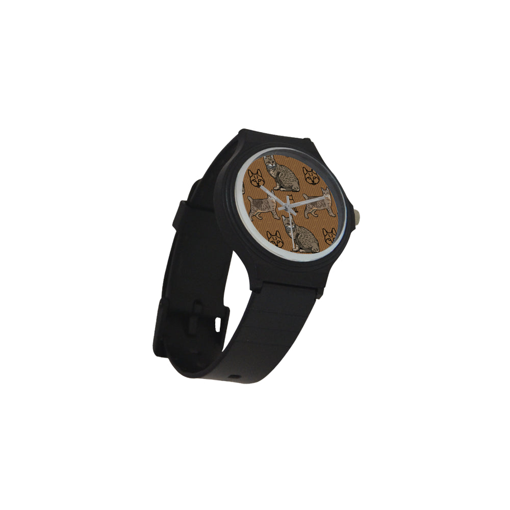 Pixie-bob Unisex Round Plastic Watch - TeeAmazing