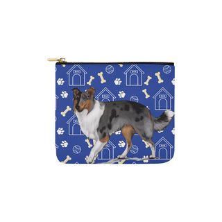 Collie Dog Carry-All Pouch 6x5 - TeeAmazing