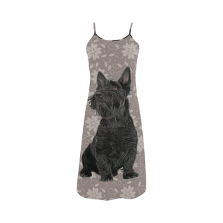 Scottish Terrier Lover Alcestis Slip Dress - TeeAmazing