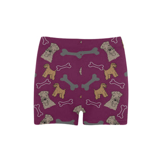 Soft Coated Wheaten Terrier Pattern Briseis Skinny Shorts - TeeAmazing