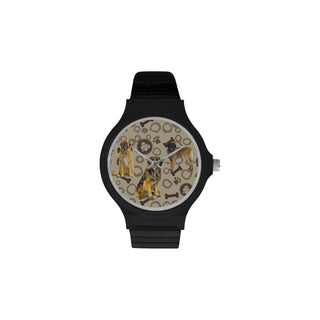 Leonberger Unisex Round Plastic Watch - TeeAmazing