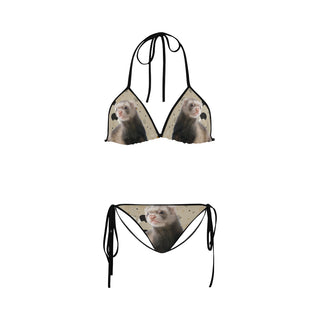 Ferret Custom Bikini Swimsuit - TeeAmazing