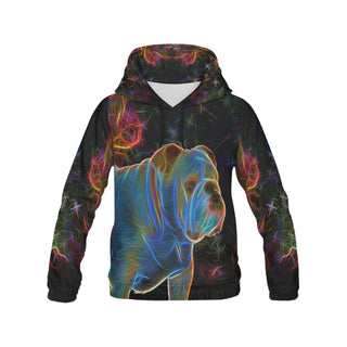 English Bulldog Glow Design 1 All Over Print Hoodie for Women - TeeAmazing