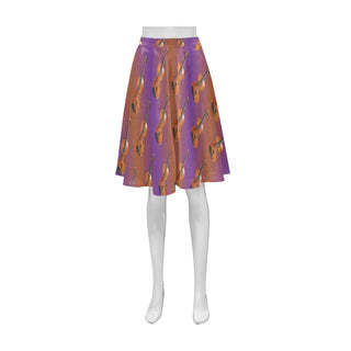 Violin Pattern Athena Women's Short Skirt - TeeAmazing