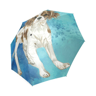Cavalier King Charles Spaniel Water Colour No.1 Foldable Umbrella - TeeAmazing