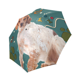 Brittany Spaniel Dog Foldable Umbrella - TeeAmazing