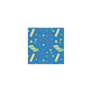 Tennis Pattern Square Towel 13x13 - TeeAmazing