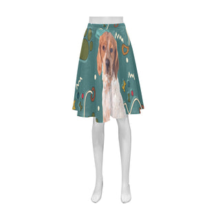 Brittany Spaniel Dog Athena Women's Short Skirt - TeeAmazing