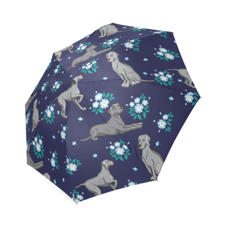Coonhound Flower Foldable Umbrella - TeeAmazing