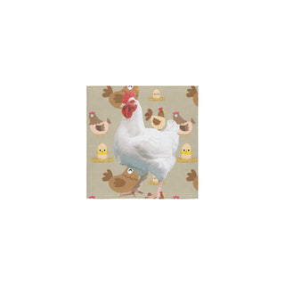 Chicken Lover Square Towel 13x13 - TeeAmazing