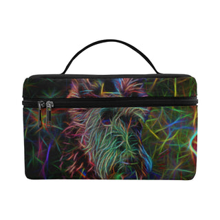 Scottish Terrier Glow Design 1 Cosmetic Bag/Large - TeeAmazing