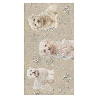 Maltese Lover Bath Towel 30"x56" - TeeAmazing