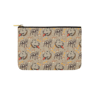 Pitbull Pattern Carry-All Pouch 9.5x6 - TeeAmazing