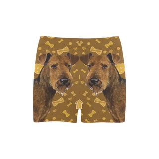 Welsh Terrier Dog Briseis Skinny Shorts (Model L04) - TeeAmazing