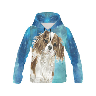 Cavalier King Charles Spaniel Water Colour No.1 All Over Print Hoodie for Women - TeeAmazing