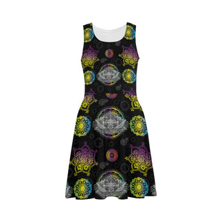 Lotus and Mandalas Atalanta Sundress - TeeAmazing