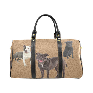 Staffordshire Bull Terrier Lover New Waterproof Travel Bag/Small - TeeAmazing