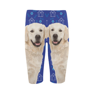 Labrador Retriever Hestia Cropped Leggings (Model L03) - TeeAmazing