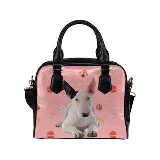 Bull Terrier Dog Shoulder Handbag - TeeAmazing