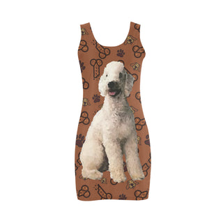 Bedlington Terrier Dog Medea Vest Dress - TeeAmazing