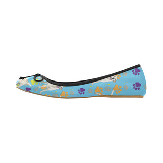 Labrador Retriever Water Colour Pattern No.1 Juno Ballet Pumps - TeeAmazing