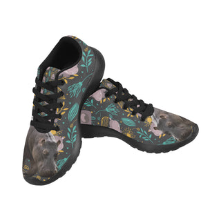 Hippo Black Sneakers for Women - TeeAmazing