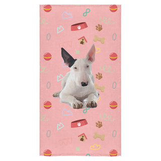 Bull Terrier Dog Bath Towel 30"x56" - TeeAmazing