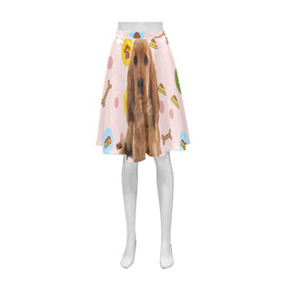English Cocker Spaniel Athena Women's Short Skirt - TeeAmazing