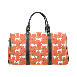 Jack Russell Terrier Water Colour Pattern No.1 New Waterproof Travel Bag/Large - TeeAmazing