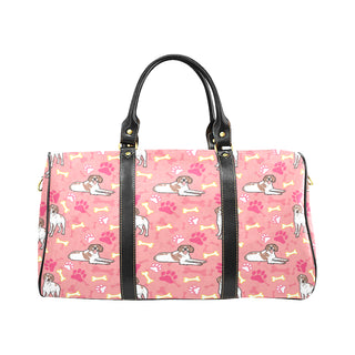 Brittany Spaniel Pattern New Waterproof Travel Bag/Large - TeeAmazing