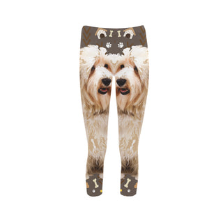 Havanese Dog Capri Legging (Model L02) - TeeAmazing