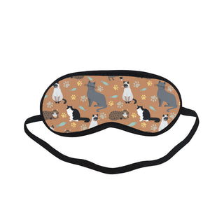 Cat Pattern Sleeping Mask - TeeAmazing