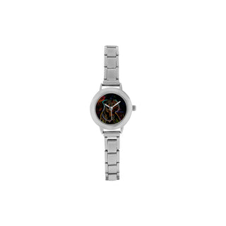 Rottweiler Glow Design 2 Women's Italian Charm Watch - TeeAmazing