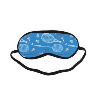 Badminton Pattern Sleeping Mask - TeeAmazing