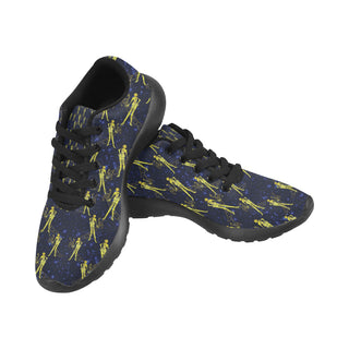 Sailor Uranus Black Sneakers for Men - TeeAmazing