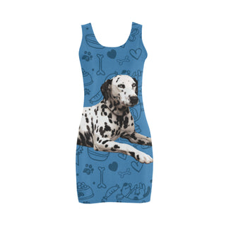 Dalmatian Dog Medea Vest Dress - TeeAmazing