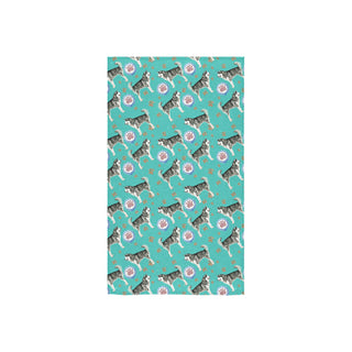 Alaskan Malamute Water Colour Pattern No.1 Custom Towel 16"x28" - TeeAmazing