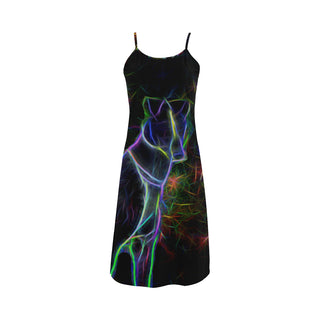 Greyhound Glow Design 3 Alcestis Slip Dress - TeeAmazing