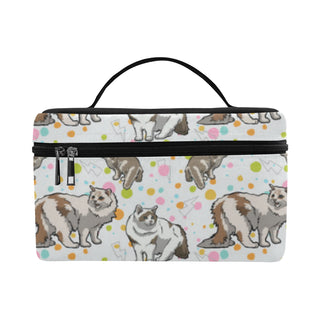 Ragamuffin Cat Cosmetic Bag/Large - TeeAmazing