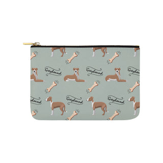 Greyhound Pattern Carry-All Pouch 9.5x6 - TeeAmazing