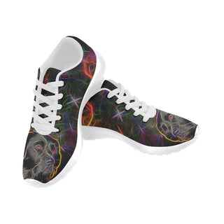 Lab Glow Design 3 White Sneakers for Men - TeeAmazing