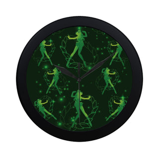 Sailor Jupiter Black Circular Plastic Wall clock - TeeAmazing