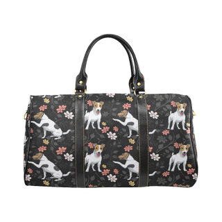 Jack Russell Terrier Flower New Waterproof Travel Bag/Small - TeeAmazing